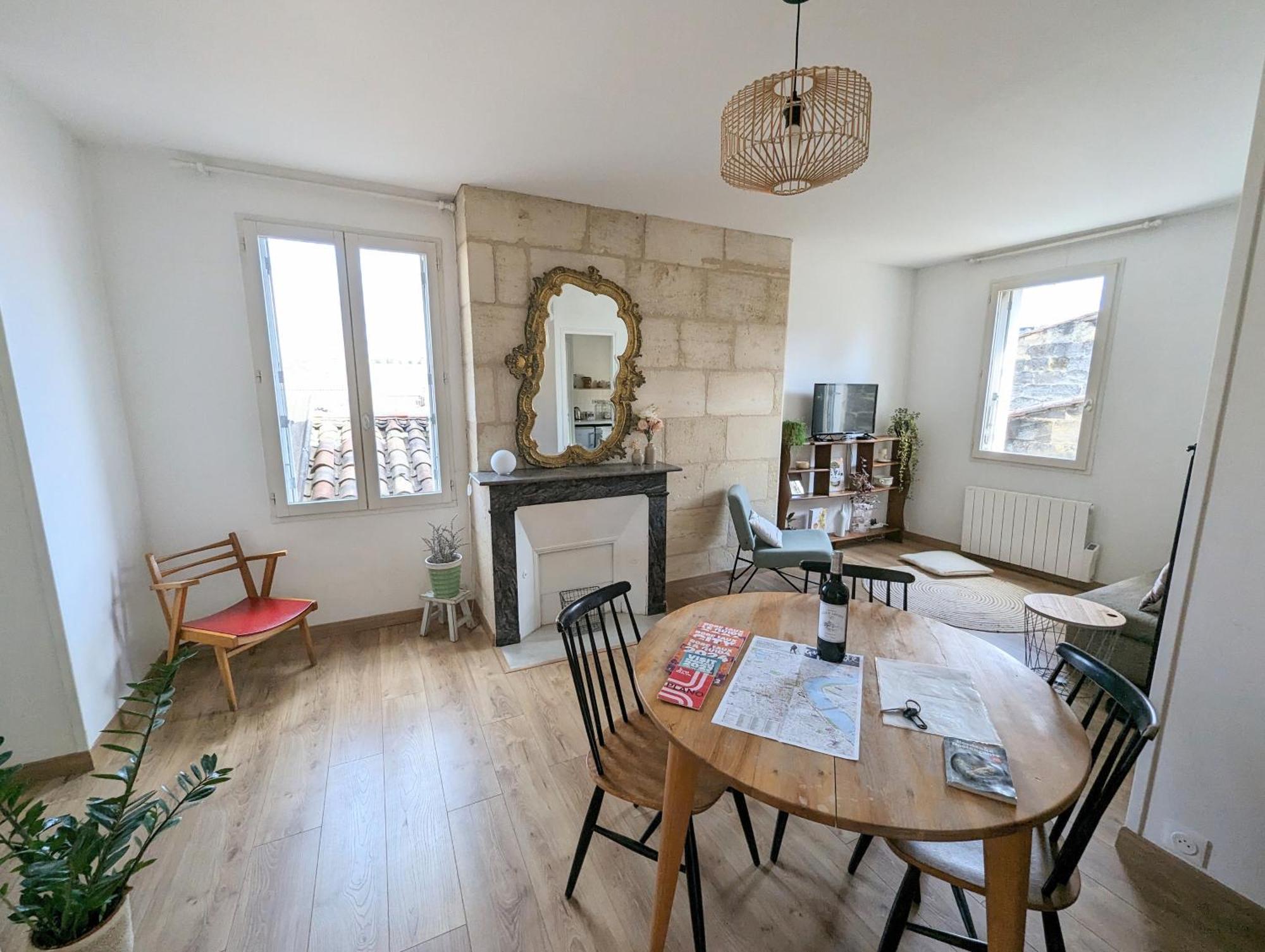 Lumineux Appartement Sous Les Toits A Pey Berland Bordeaux Eksteriør bilde